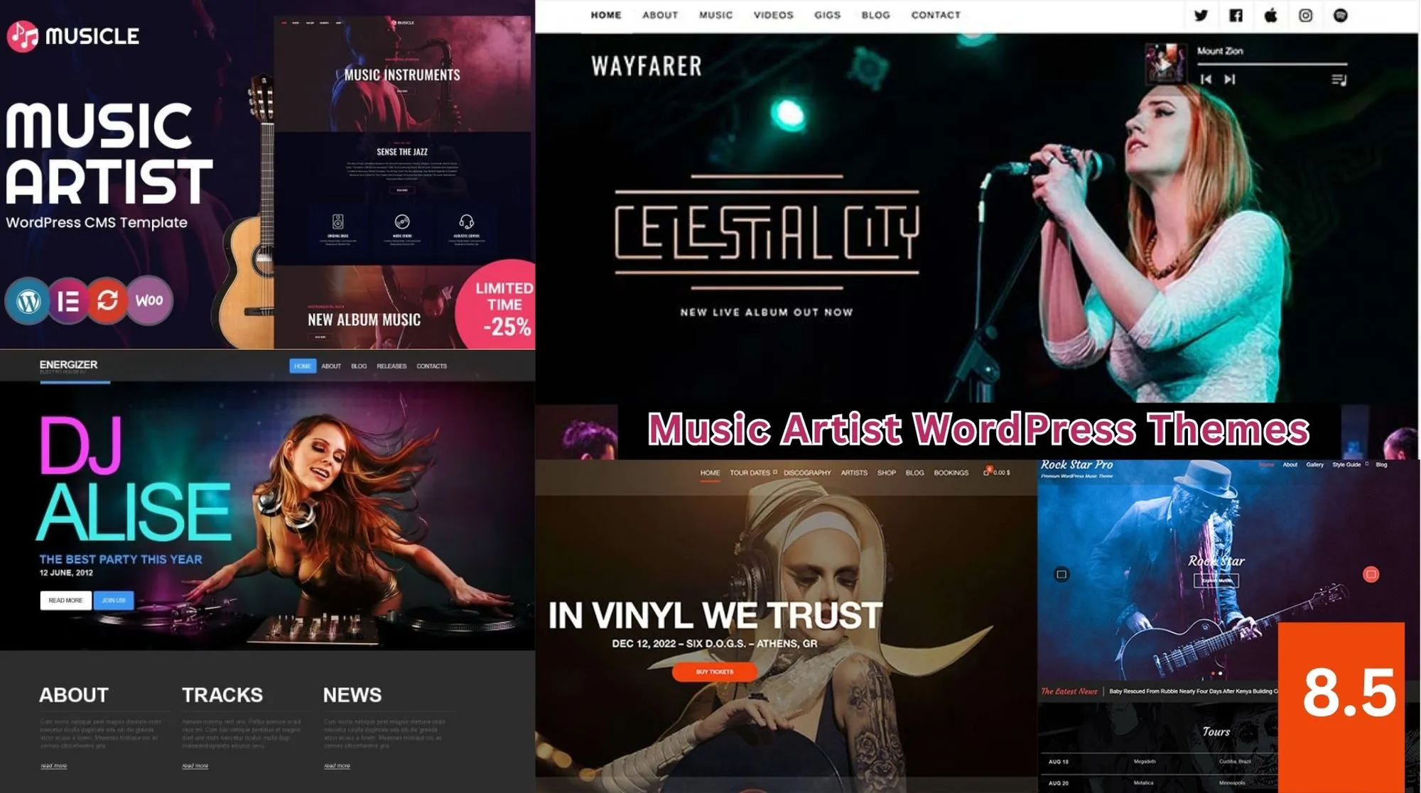 How a Music WordPress Theme Shapes Digital Identity in the S